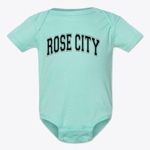 Rose City Middle School Varsity Arch Baby Onesie