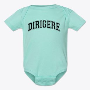 Dirigere Christian Academy Varsity Arch Baby Onesie