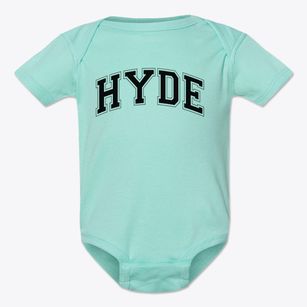 Hyde School Varsity Arch Baby Onesie