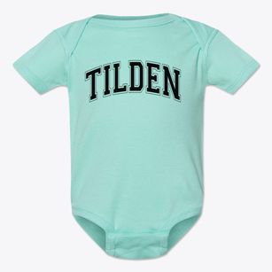 Tilden Middle School Varsity Arch Baby Onesie