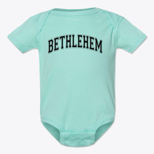 Bethlehem Christian Day School Varsity Arch Baby Onesie