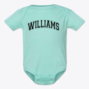 Williams Elementary School Varsity Arch Baby Onesie