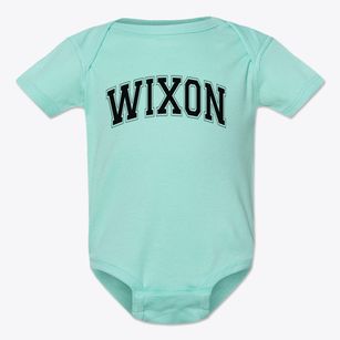Wixon Elementary School Varsity Arch Baby Onesie