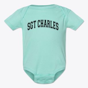 Sgt Charles J Jaworek Elementary School Varsity Arch Baby Onesie