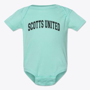 Scotts United Methodist School Varsity Arch Baby Onesie