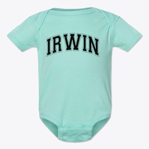 Irwin Elementary School Varsity Arch Baby Onesie