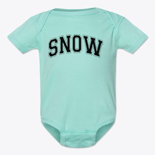 Snow Elementary School Varsity Arch Baby Onesie