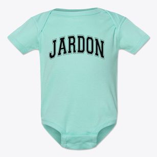 Jardon Vocational Center Varsity Arch Baby Onesie