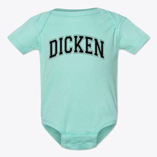 Dicken Elementary School Varsity Arch Baby Onesie