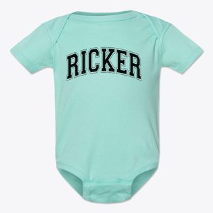 Ricker Middle School Varsity Arch Baby Onesie