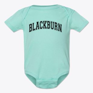 Blackburn Elementary School Varsity Arch Baby Onesie