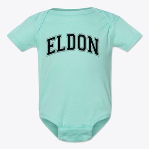 Eldon Middle School Varsity Arch Baby Onesie