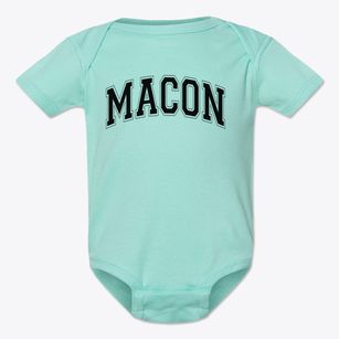 Macon Elementary School Varsity Arch Baby Onesie