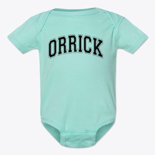 Orrick High School Varsity Arch Baby Onesie