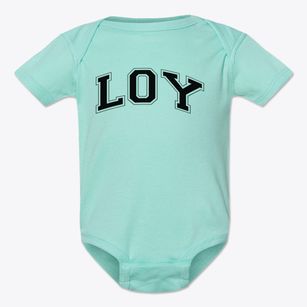 Loy Elementary School Varsity Arch Baby Onesie