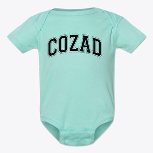 Cozad Middle School Varsity Arch Baby Onesie