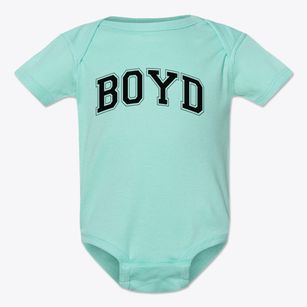 Boyd Elementary School Varsity Arch Baby Onesie