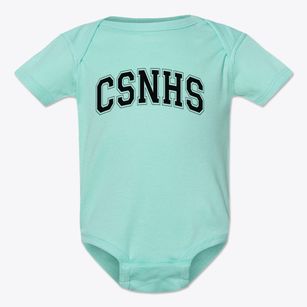 College Of Southern Nevada High School Varsity Arch Baby Onesie