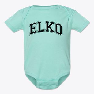 Elko Junior High School Varsity Arch Baby Onesie