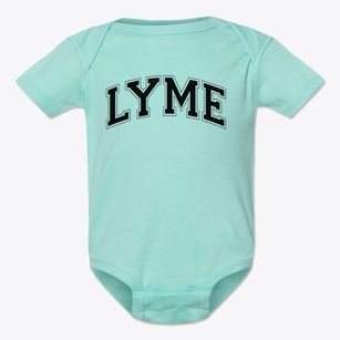 Lyme School Varsity Arch Baby Onesie