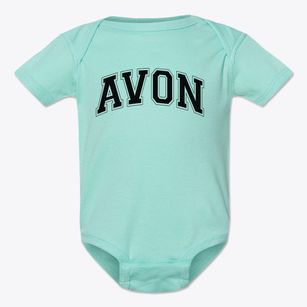 Avon Elementary School Varsity Arch Baby Onesie