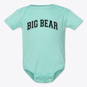 Big Bear Middle School Varsity Arch Baby Onesie