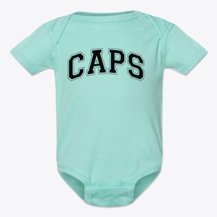 College Achieve Varsity Arch Baby Onesie