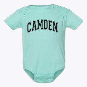 Camden High School Varsity Arch Baby Onesie