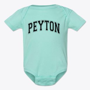 Peyton Elementary Varsity Arch Baby Onesie
