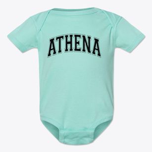 Greece Athena High School Varsity Arch Baby Onesie