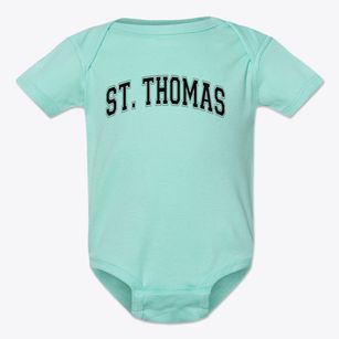 Saint Thomas Aquinas School Varsity Arch Baby Onesie