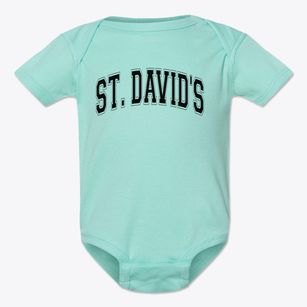 Saint David's School Varsity Arch Baby Onesie