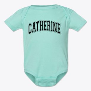 Catherine & Count Basie Junior High Varsity Arch Baby Onesie