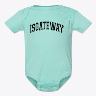 Is 364 Gateway Varsity Arch Baby Onesie