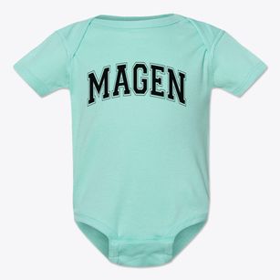 Magen David Yeshiva Elementary School Varsity Arch Baby Onesie