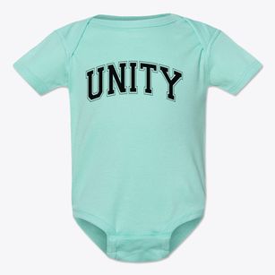 Unity Urban Center For Technology High School Varsity Arch Baby Onesie