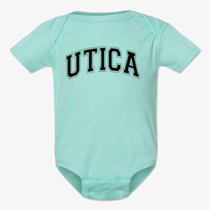 Utica Seventh Day Adventist School Varsity Arch Baby Onesie