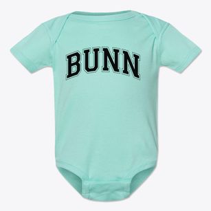Bunn High School Varsity Arch Baby Onesie