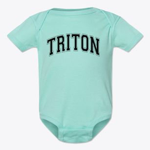 Triton High School Varsity Arch Baby Onesie