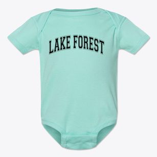 Lake Forest Academy Varsity Arch Baby Onesie