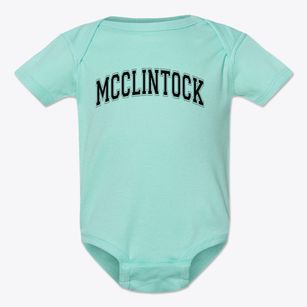 Mcclintock Middle School Varsity Arch Baby Onesie
