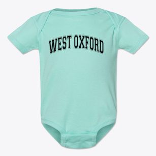 West Oxford Elementary School Varsity Arch Baby Onesie