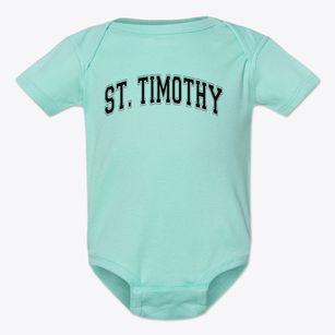 Saint Timothy - Hale School Varsity Arch Baby Onesie
