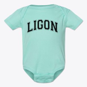 Ligon Middle School Varsity Arch Baby Onesie