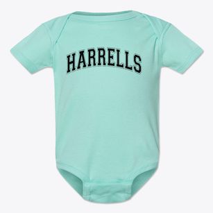 Harrells Christian Academy Varsity Arch Baby Onesie