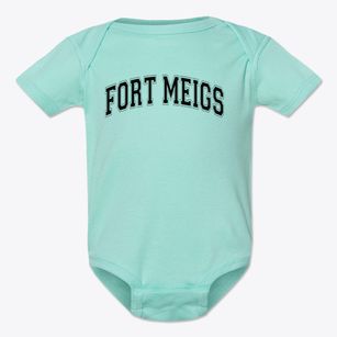 Fort Meigs Elementary School Varsity Arch Baby Onesie
