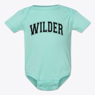 Wilder Elementary School Varsity Arch Baby Onesie