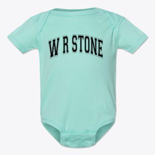 W R Stone Elementary School Varsity Arch Baby Onesie