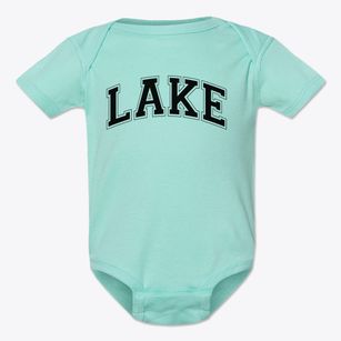 Lake Elementary School Varsity Arch Baby Onesie