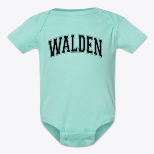 Walden Center Elementary School Varsity Arch Baby Onesie